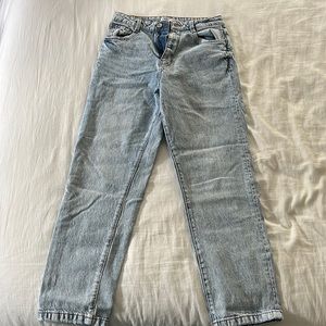Zara high waist mom jeans